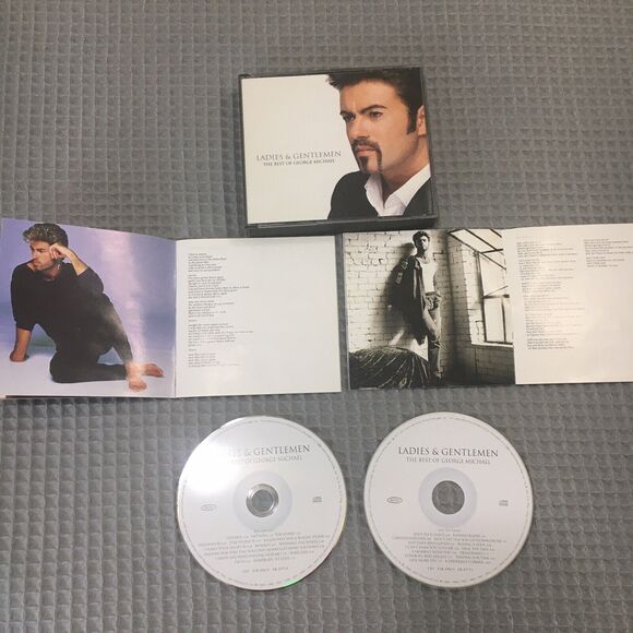 George Michael CD Ladies & Gentleman The Best of George Michael Photo Lyrics - Picture 3 of 13